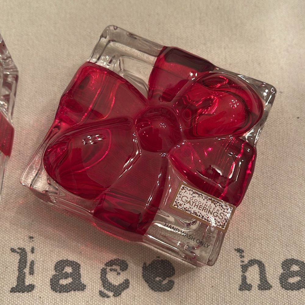 🎁🎁❤️❤️CRYSTAL Box Godinger Gatherings Present Box/ Christmas/Valentine’s - Picture 4 of 8